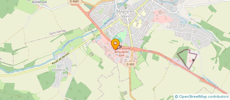 localisation de l'entreprise FAISY  MAGNY-EN-VEXIN