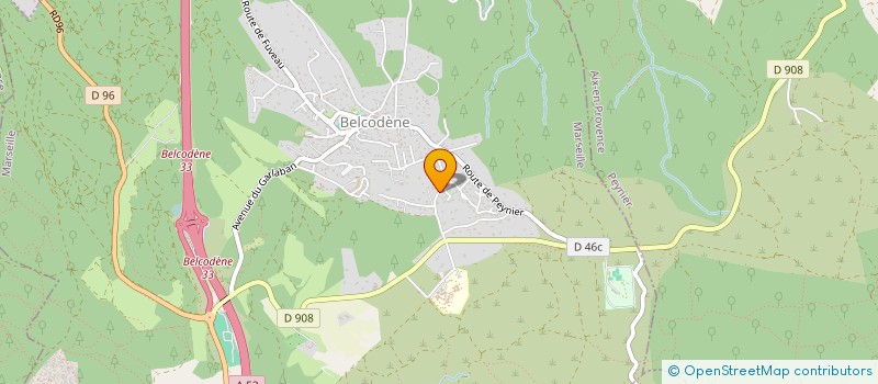 localisation de l'entreprise FAIT AVEC AMOUR  BELCODENE