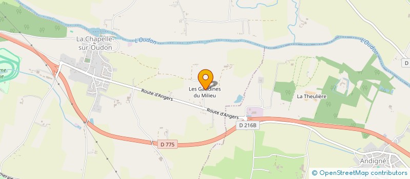 localisation de l'entreprise FAIT LIT SITETOIT  SEGRE-EN-ANJOU BLEU