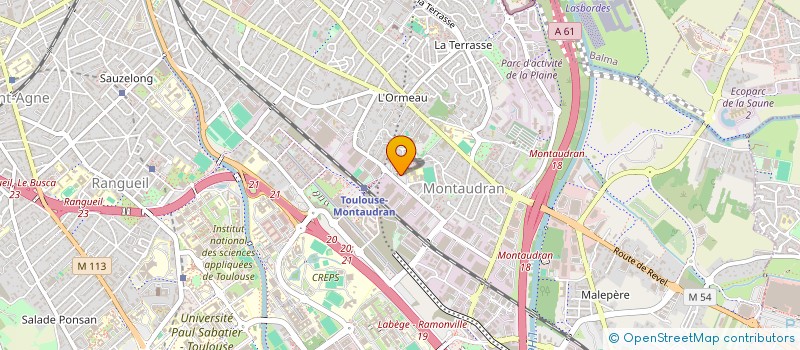 localisation de l'entreprise FAITES DE LA DANSE  TOULOUSE