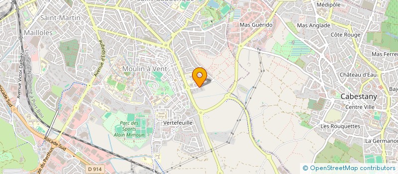 localisation de l'entreprise FAITES DE LA LECTURE 66  PERPIGNAN