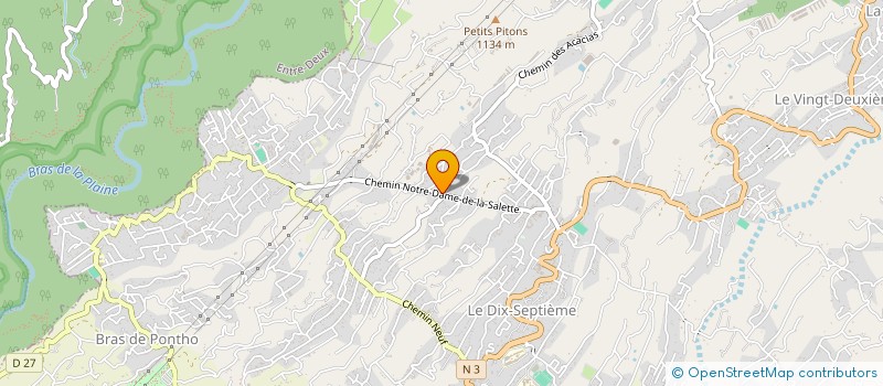 localisation de l'entreprise FAITES DES DONS 974  LE TAMPON