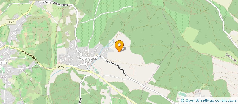 localisation de l'entreprise FAITES DES METIERS D'ART  AUJARGUES