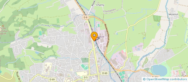 localisation de l'entreprise FAITES LA FETE  MONTBRISON