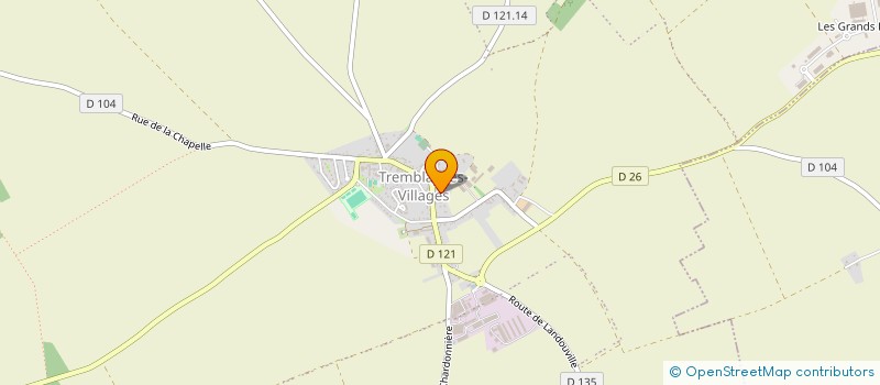localisation de l'entreprise FAITES TREMBLAY LES MATHS à TREMBLAY-LES-VILLAGES