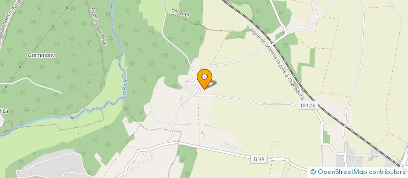 localisation de l'entreprise FAITES VOS PRIX à ROMILLY-LA-PUTHENAYE