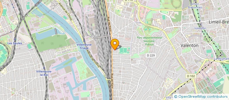 localisation de l'entreprise FAITH IMMO  VILLENEUVE-SAINT-GEORGES