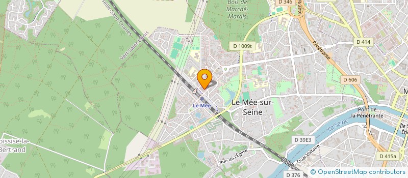 localisation de l'entreprise FAITH-IMMO.CIE  LE MEE-SUR-SEINE