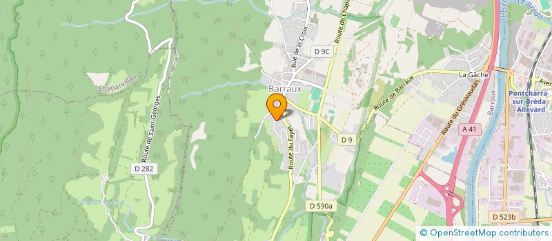 localisation de l'entreprise FAITH IN AGONY PRODUCTIONS  BARRAUX