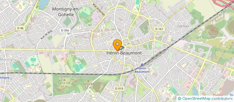 localisation de l'entreprise FAITOIBELLE à HENIN-BEAUMONT