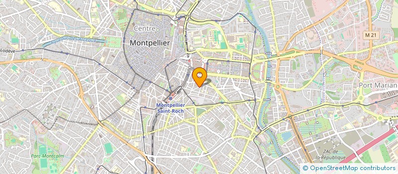 localisation de l'entreprise FAITS ET GESTES à MONTPELLIER