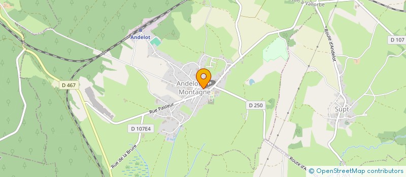 localisation de l'entreprise FAIVRE  LA CHAPELLE-SUR-FURIEUSE