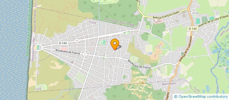 localisation de l'entreprise FAIVRE  CUCQ