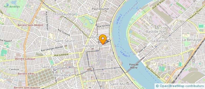 localisation de l'entreprise FAIVRE CAPITAL  BORDEAUX