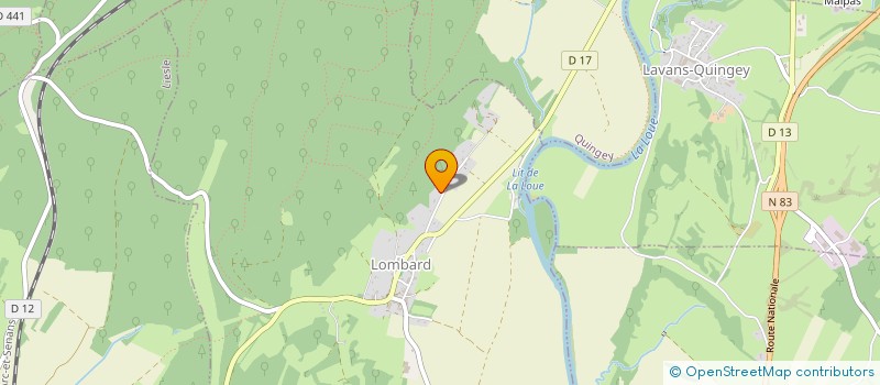 localisation de l'entreprise FAIVRE MAINTENANCE  CHOUZELOT