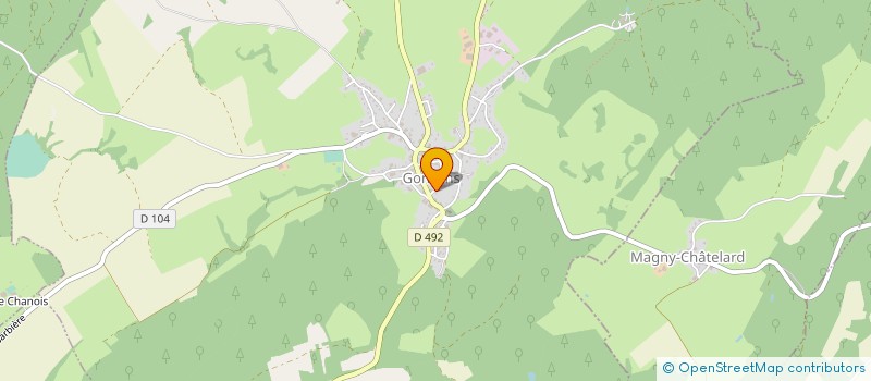 localisation de l'entreprise FAIVRE-RAMPANT DIDIER à GONSANS