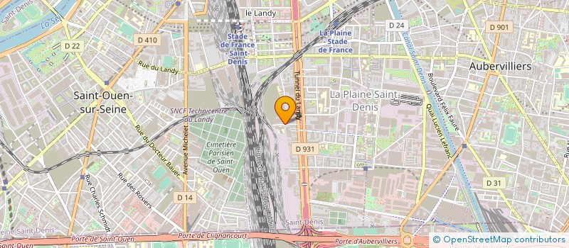 localisation de l'entreprise FAIVRE TRAITEUR à SAINT-DENIS