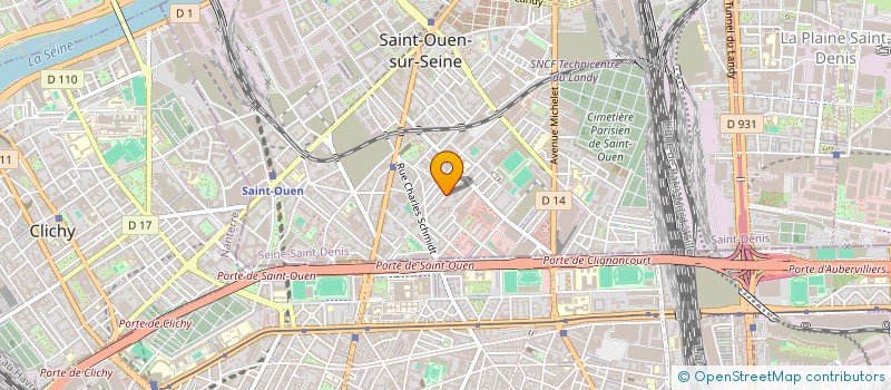 localisation de l'entreprise FAIZ E DINE à SAINT-OUEN-SUR-SEINE