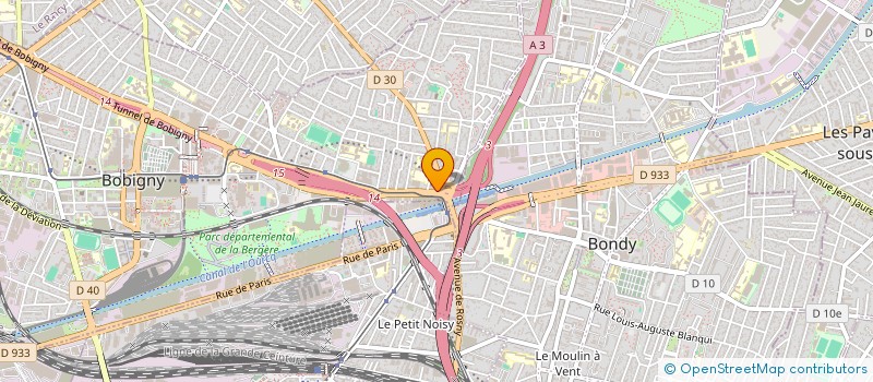 localisation de l'entreprise FAIZ TRANSPORT  BOBIGNY