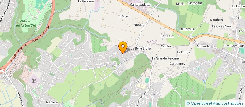 localisation de l'entreprise FAIZEAU  BOULIAC