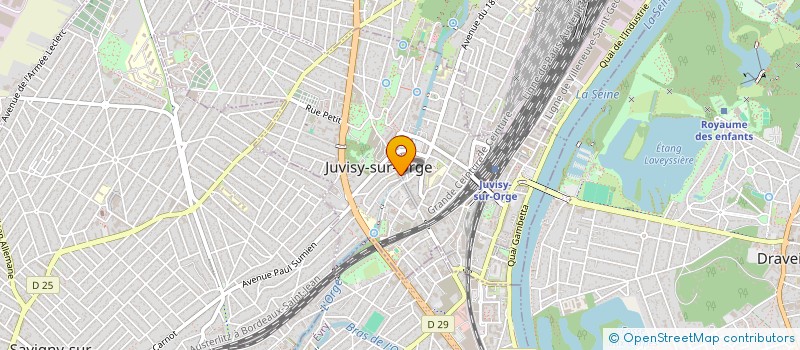 localisation de l'entreprise FAIZIA TAXI PHONE à JUVISY-SUR-ORGE