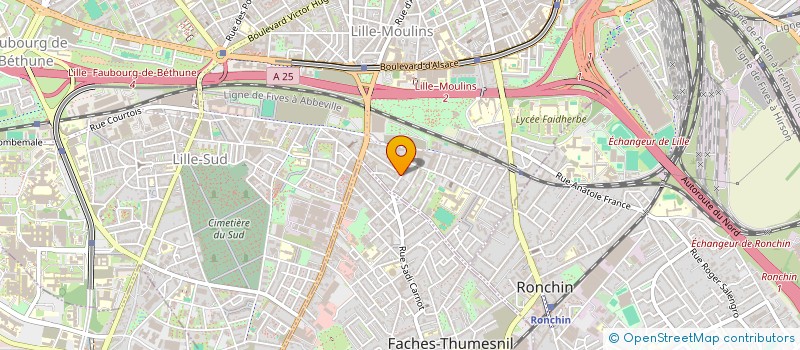 localisation de l'entreprise FAIZINA AGENCE CONSULTING à LILLE