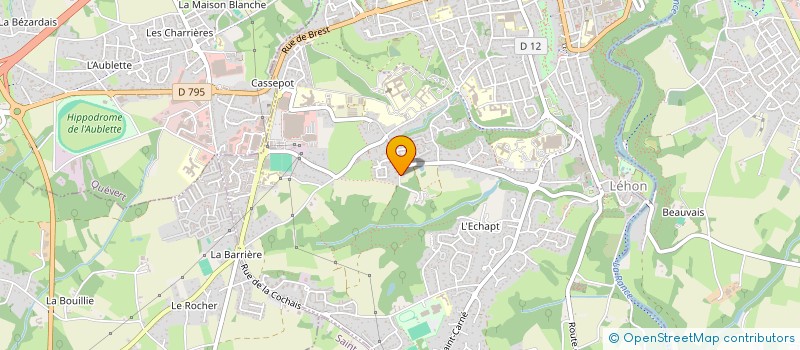 localisation de l'entreprise FAJ  DINAN