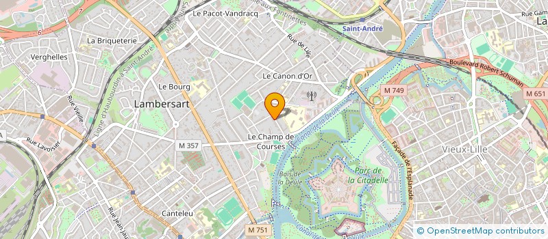 localisation de l'entreprise FAJ à LAMBERSART