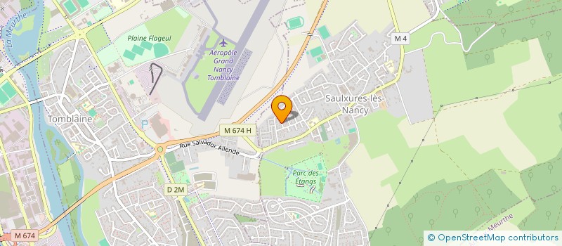 localisation de l'entreprise FAJ  SAULXURES-LES-NANCY