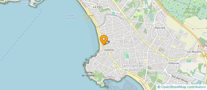 localisation de l'entreprise FAJ  SAINT-GEORGES-DE-DIDONNE