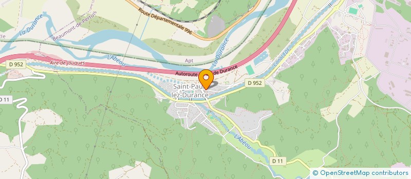 localisation de l'entreprise FAJ  SAINT-PAUL-LES-DURANCE