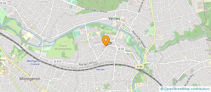 localisation de l'entreprise FAJAR à YERRES