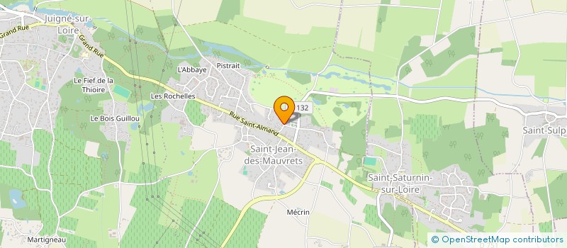 localisation de l'entreprise FAJC  LES GARENNES SUR LOIRE