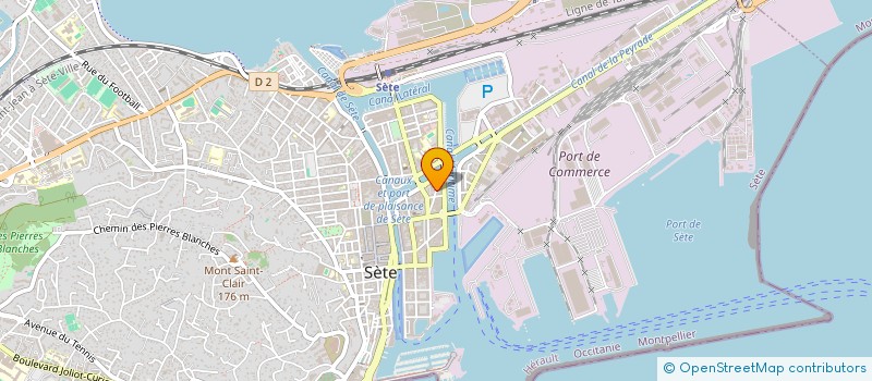 localisation de l'entreprise FAJE  SETE