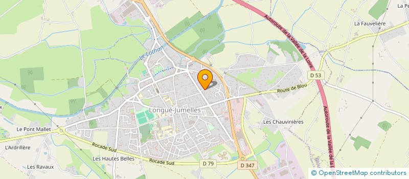 localisation de l'entreprise FAJEC à GENNES-VAL-DE-LOIRE