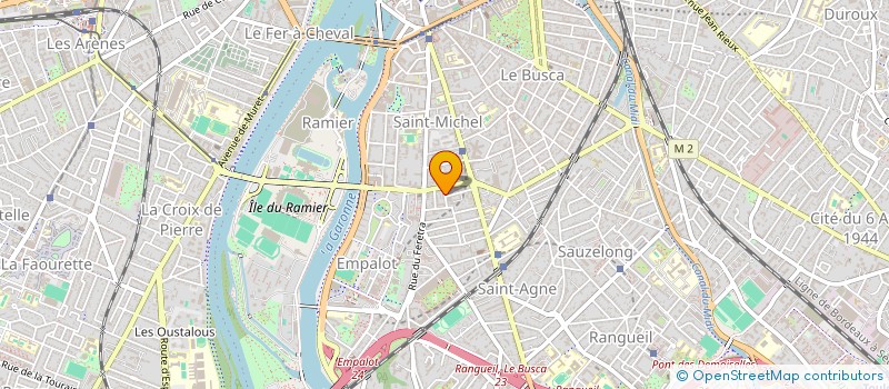 localisation de l'entreprise FAJELEC à TOULOUSE