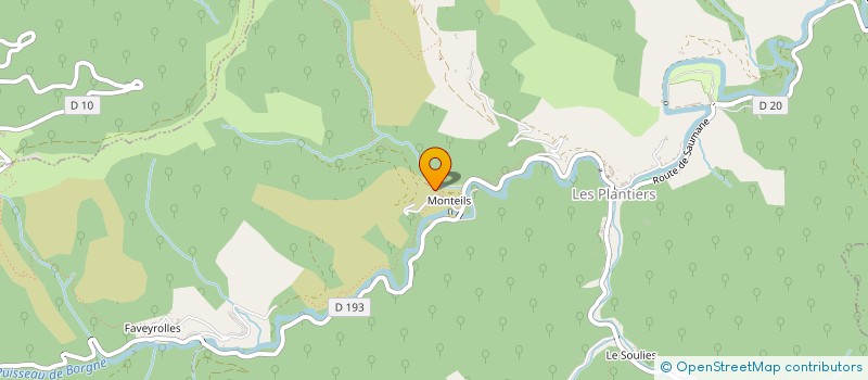 localisation de l'entreprise FAJEM  LES PLANTIERS