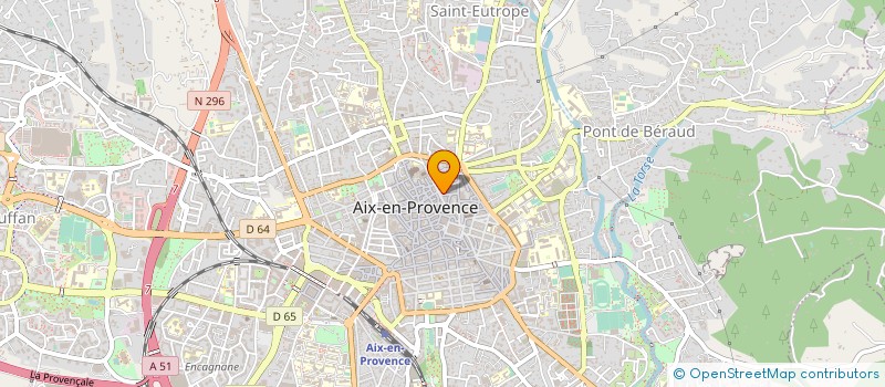 localisation de l'entreprise FAJEMA à AIX-EN-PROVENCE