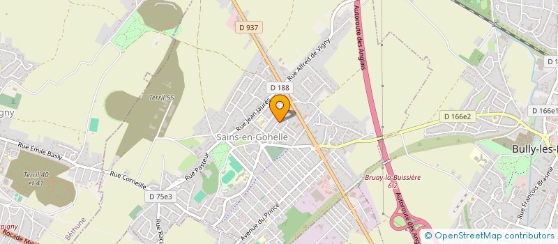 localisation de l'entreprise FAJEP  SAINS-EN-GOHELLE