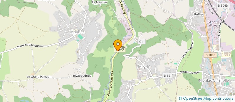 localisation de l'entreprise FAJEST  MEYRIE