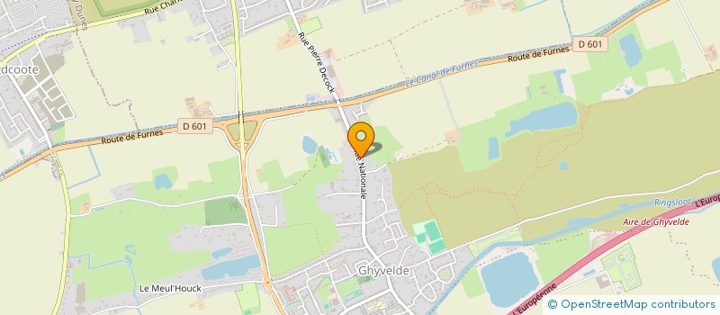 localisation de l'entreprise FAJO  GHYVELDE