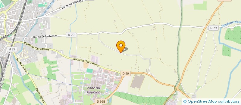 localisation de l'entreprise FAJO - ROUBIAN  TARASCON