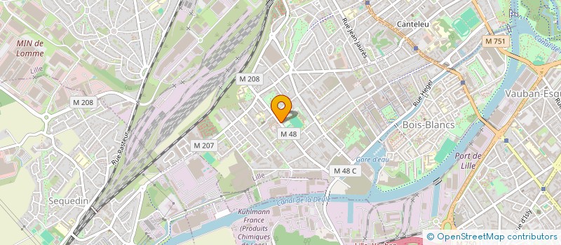 localisation de l'entreprise FAJOJA à LILLE