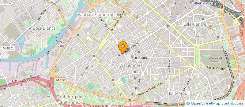 localisation de l'entreprise FAJOPINVEST à LILLE