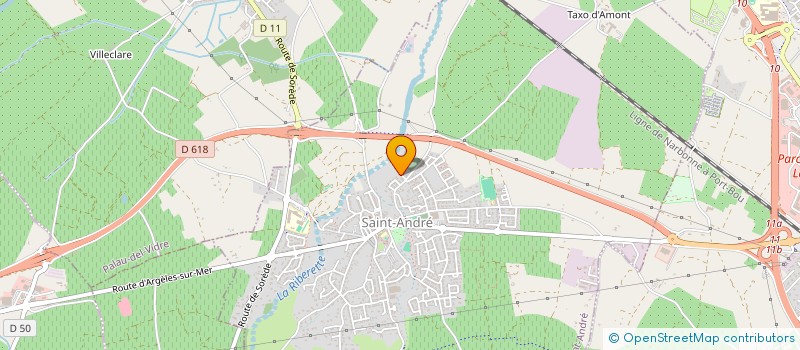 localisation de l'entreprise FAJOR  SAINT-ANDRE