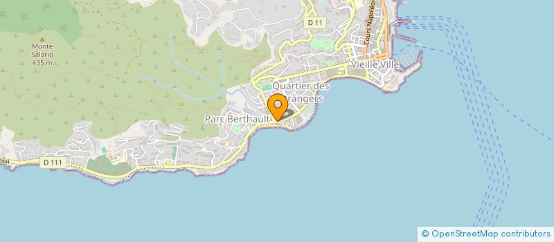 localisation de l'entreprise FAJP à AJACCIO