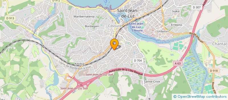 localisation de l'entreprise FAJU  CIBOURE