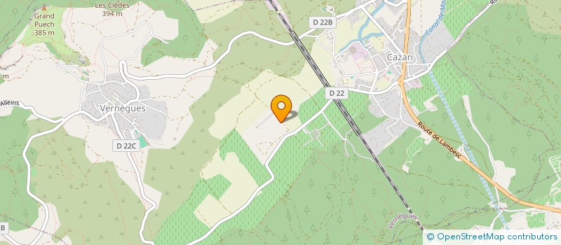 localisation de l'entreprise FAJUGA CLASSIC  VERNEGUES