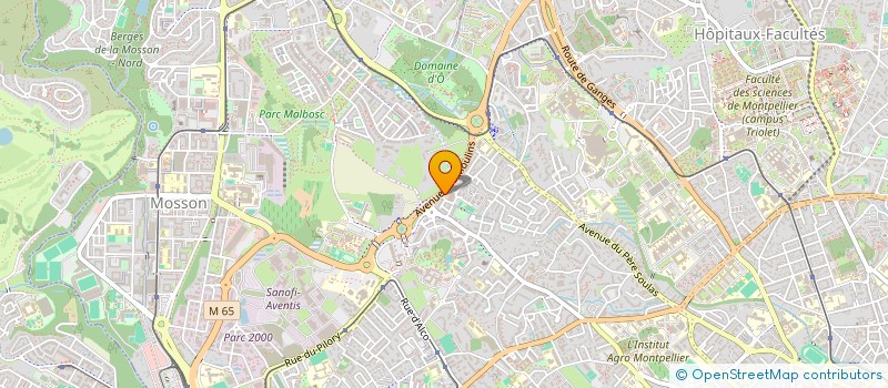 localisation de l'entreprise FAKARAVA  GRABELS