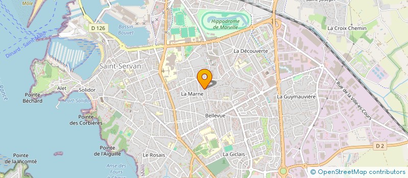 localisation de l'entreprise FAKARAVA MANAGEMENT  SAINT-MALO